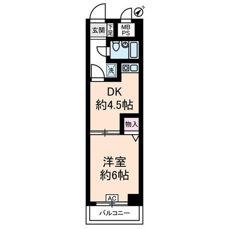 ライオンズマンション武蔵小杉第IIの物件間取画像